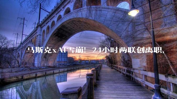 马斯克xAI雪崩！24小时两联创离职，一月内连失三位华人创始人，12人梦之队只剩一半_吴宇怀_Grok_Jimmy