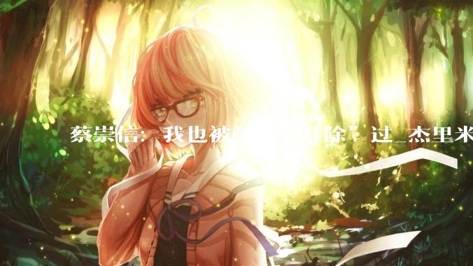 蔡崇信：我也被马云“开除”过_杰里米_Jack_Tsai